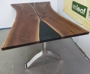 Black Walnut Dining Table Reclaimed Canadian Wood - 1 - Woodify