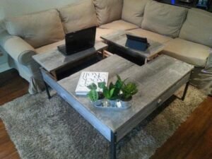 Double-Pop-up-Barn-Wood-Coffee-table-3-Wood Furniture