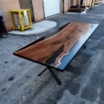 Stunning Custom Epoxy Boardroom Tables - Woodify Canada