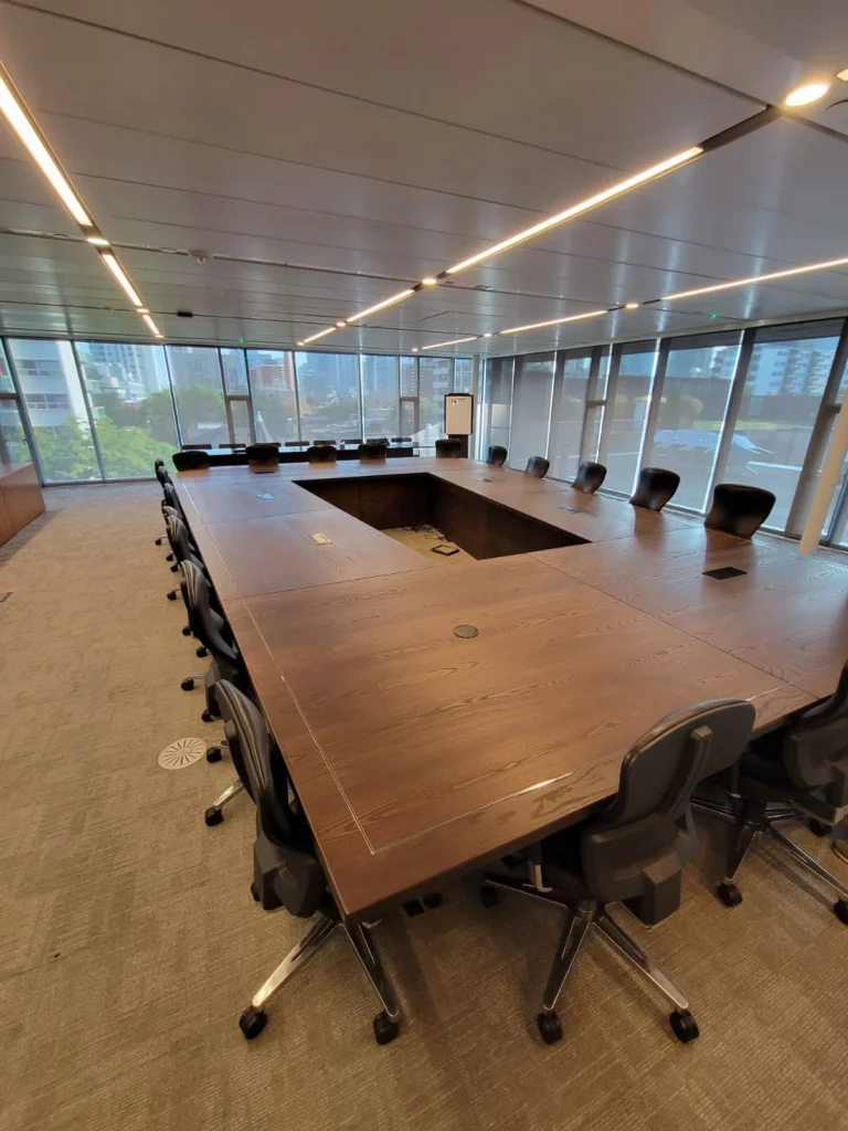 custom boardroom table features and how to choose the best ones for your build