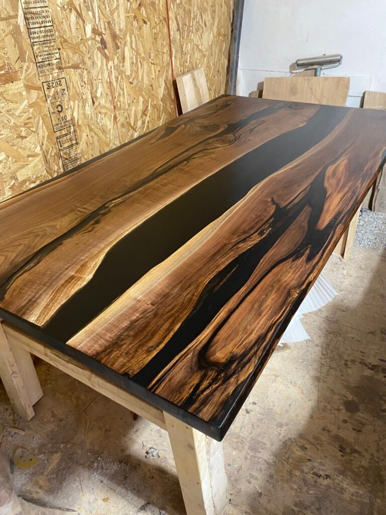 6ft-black-walnut-epoxy-river-table-dining-table